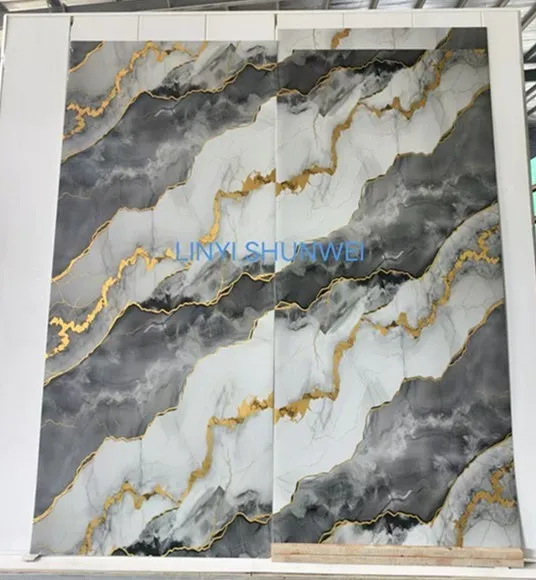 UV Pvc Marble Sheet Factory Price For Austria Wholesaler